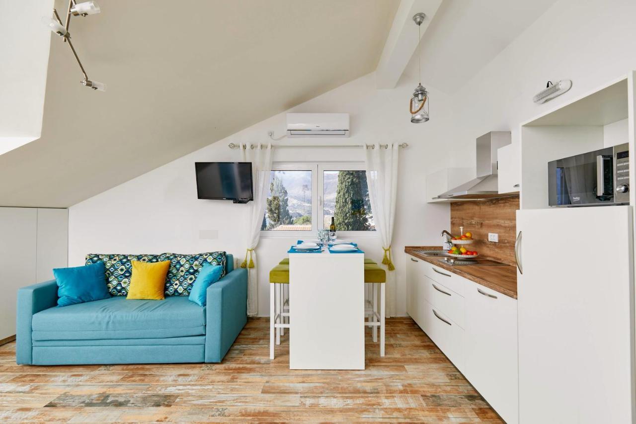 Bayview Studio Apartment Tivat Exterior foto