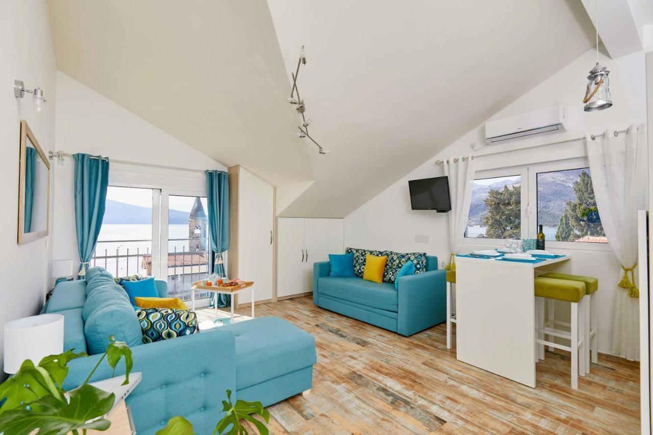 Bayview Studio Apartment Tivat Exterior foto