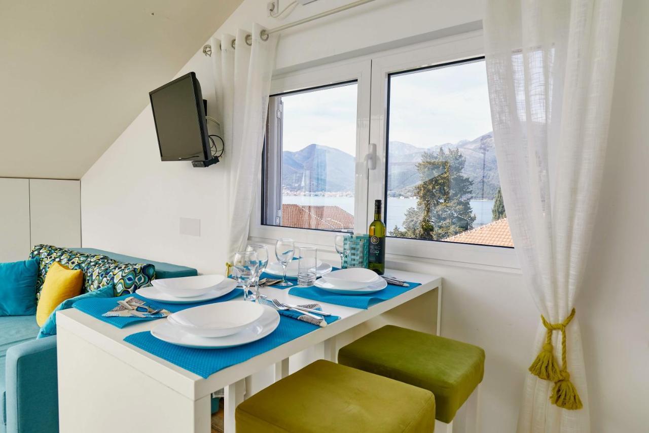 Bayview Studio Apartment Tivat Exterior foto