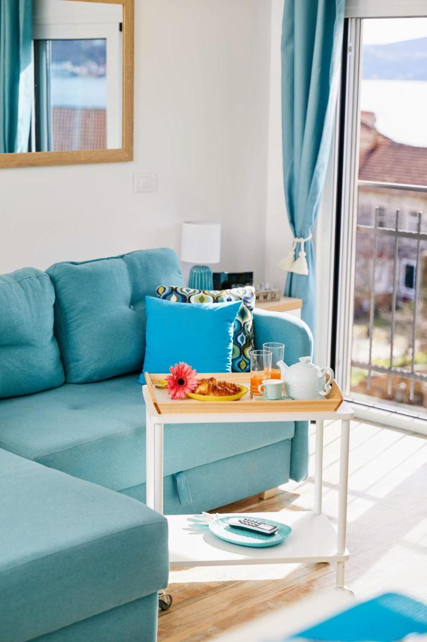 Bayview Studio Apartment Tivat Exterior foto