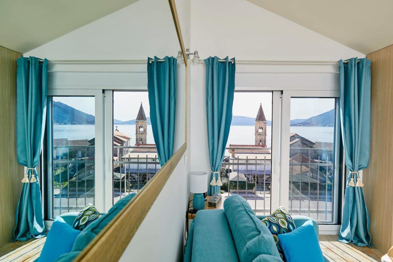 Bayview Studio Apartment Tivat Exterior foto