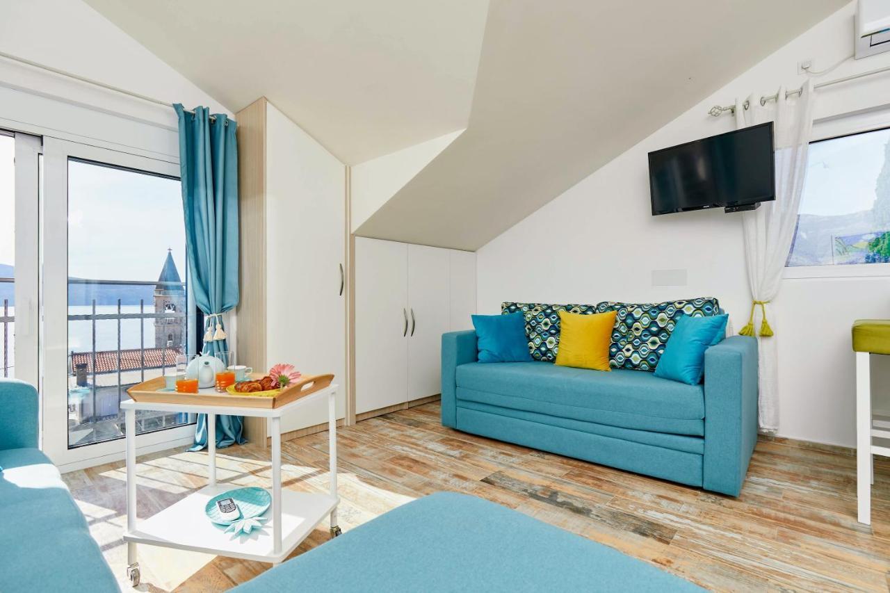 Bayview Studio Apartment Tivat Exterior foto